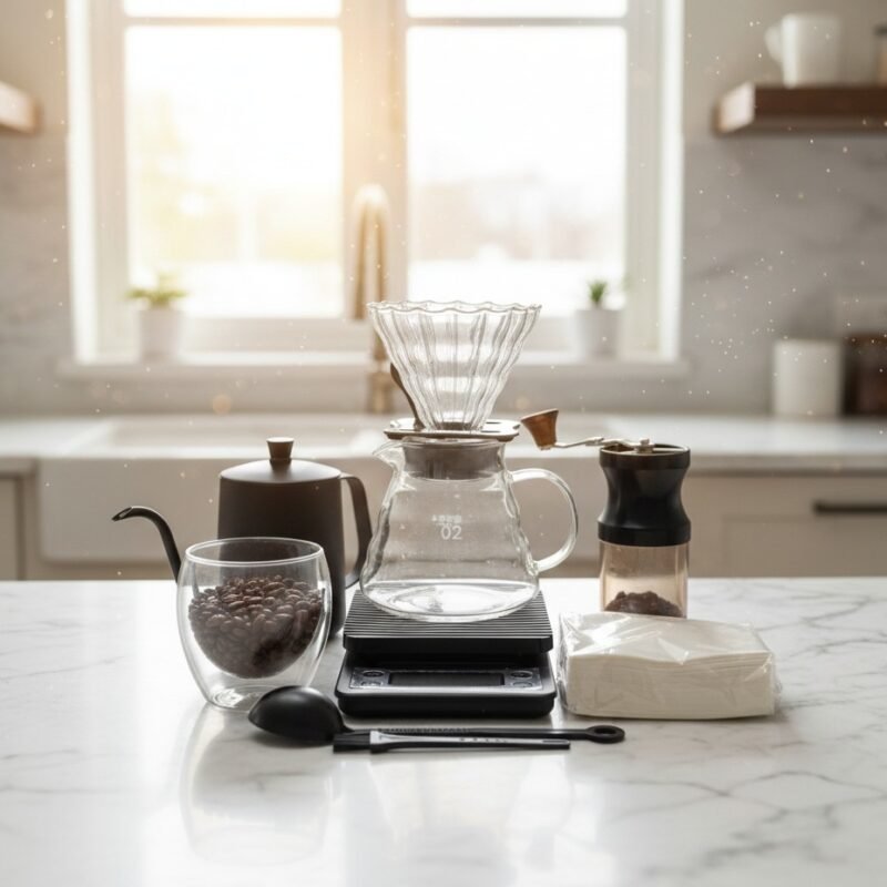 v60 coffee maker set