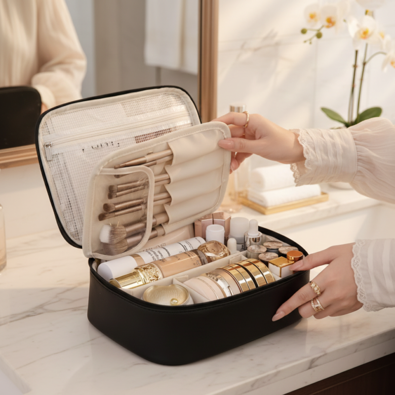 makeup organizer bag