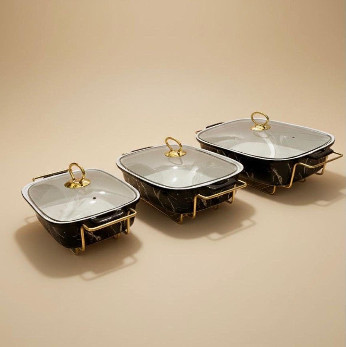 modern casserole tray set modern casserole tray set