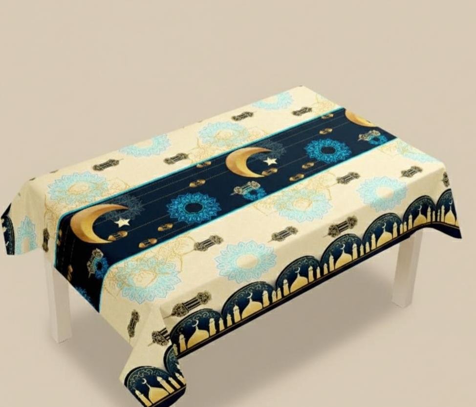 ramadan table cover beige moon(per metre) ramadan table cover beige moon(per metre)