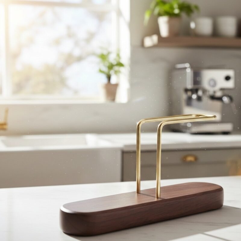 wooden coffee filter