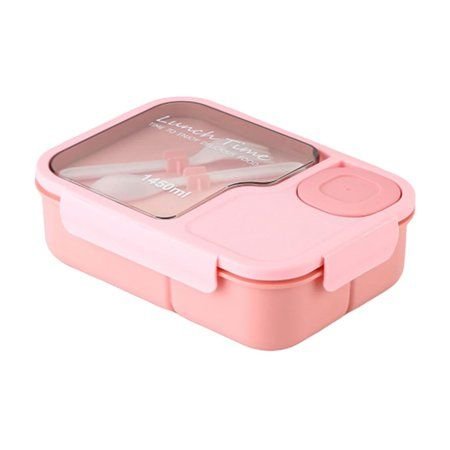 Heart Leaf Lunch Box – Pink (850ml)