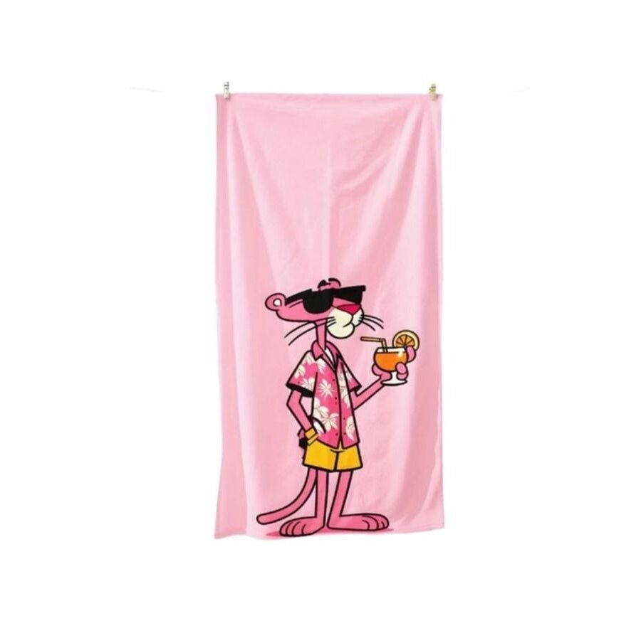 pink panther beach towel 2