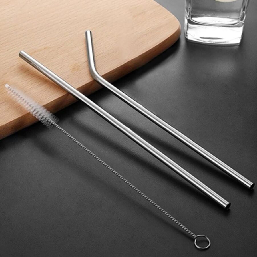 stainless steel straw