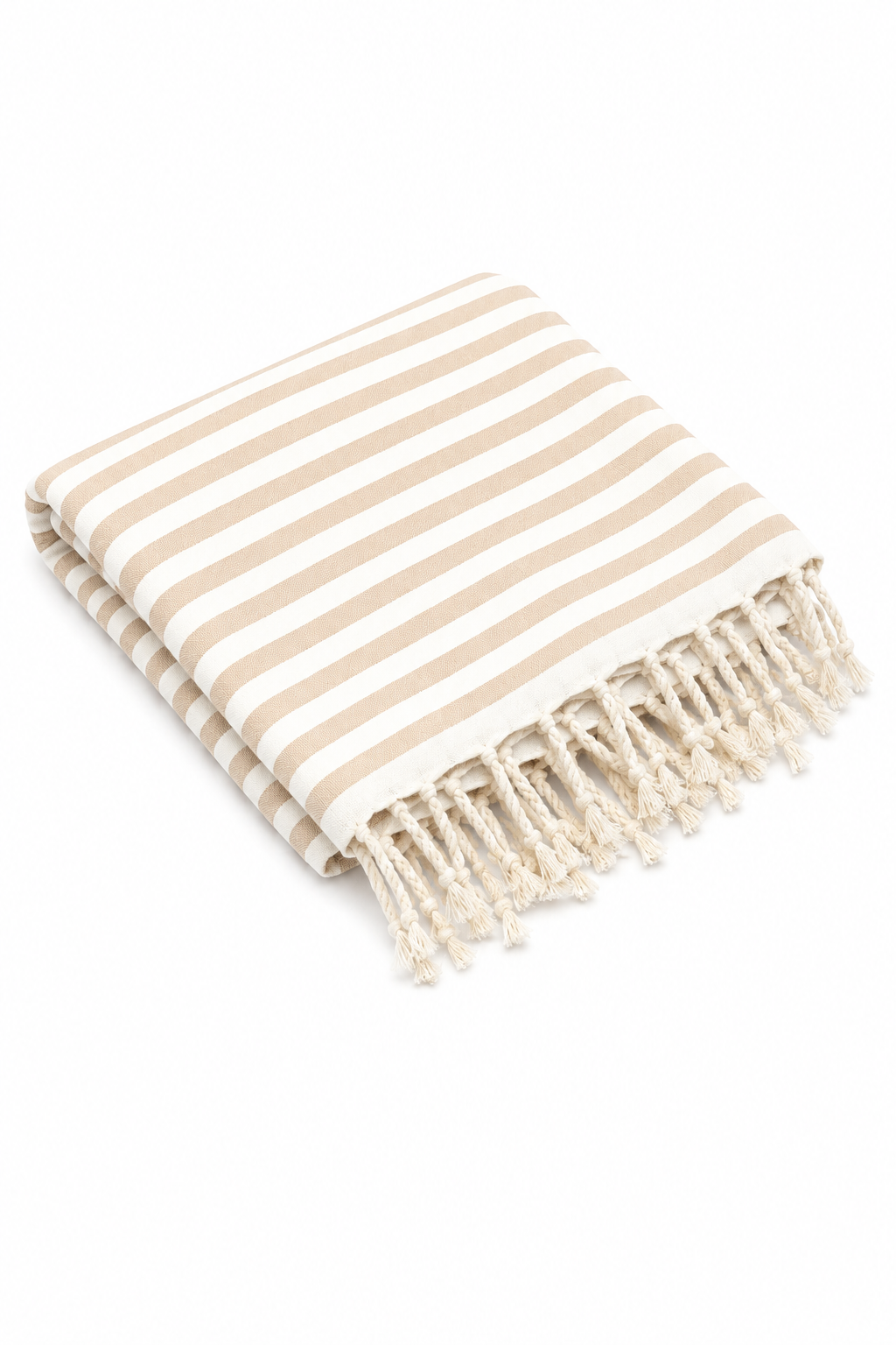 acacia cotton beach towel (beige) acacia cotton beach towel (beige)