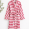 akasya cotton bathrobe (pink)