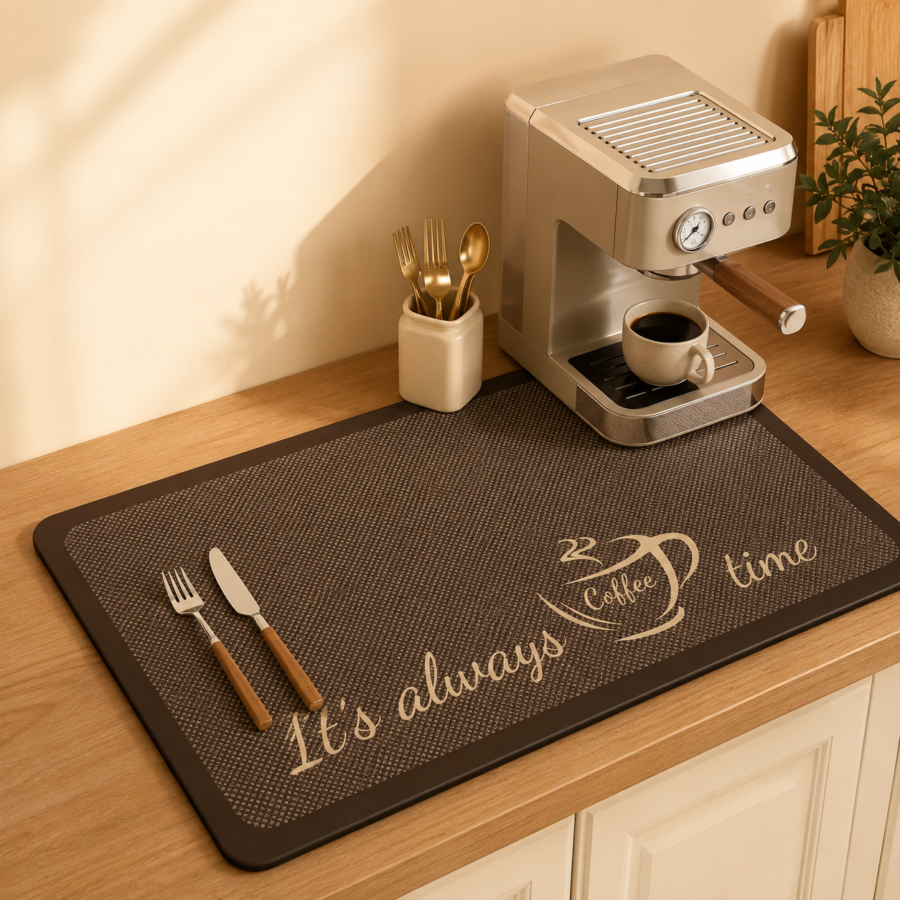 coffee bar mat