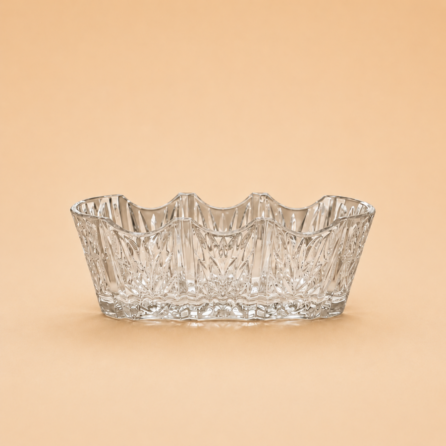 glass serving dish