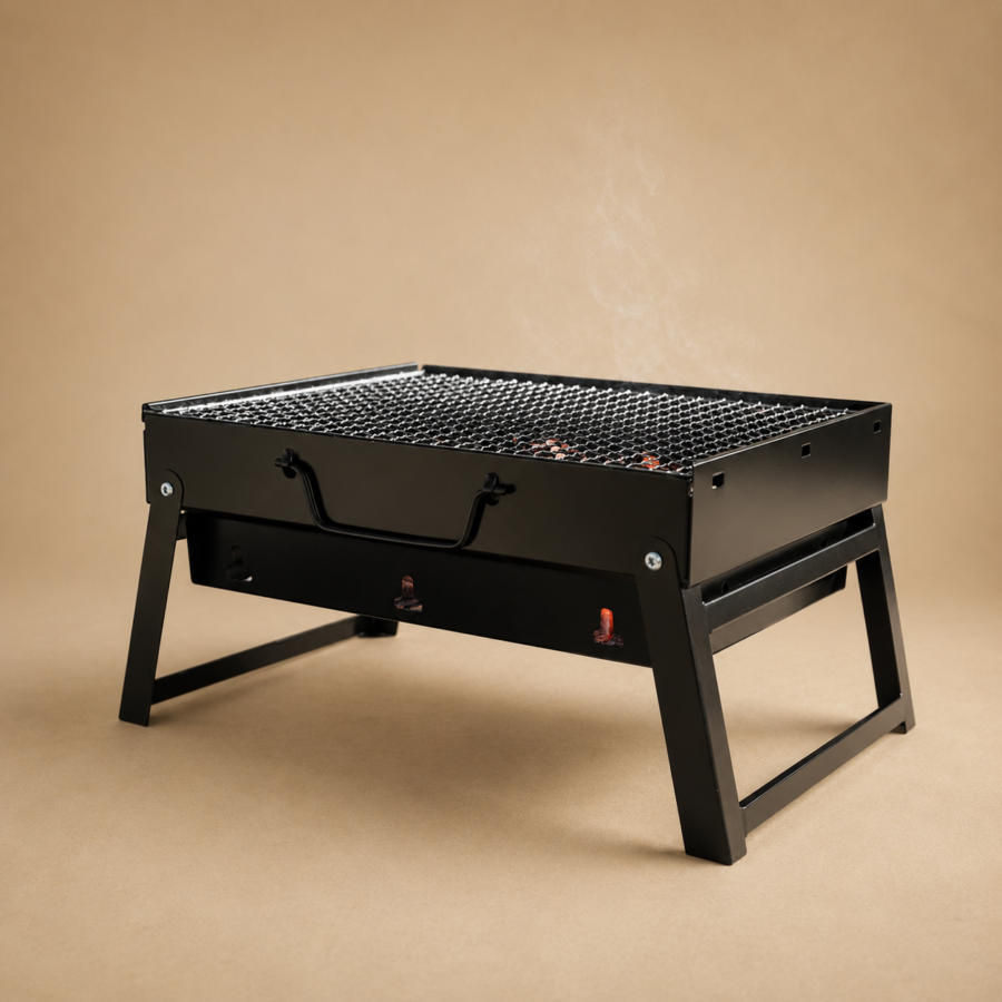 camping bbq stand 2