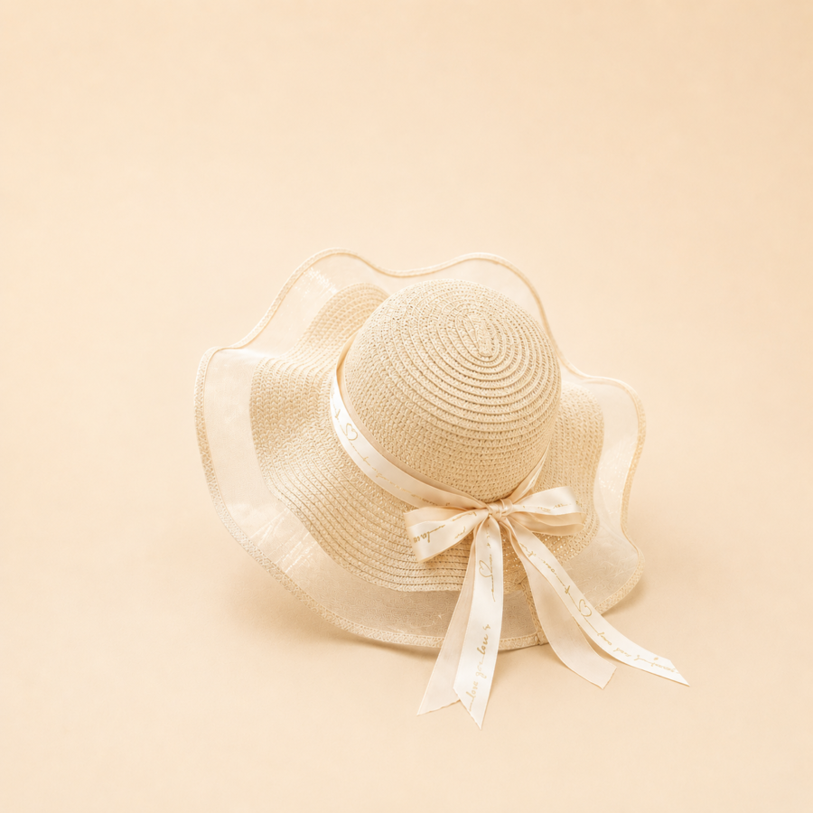 beach hat (beige)