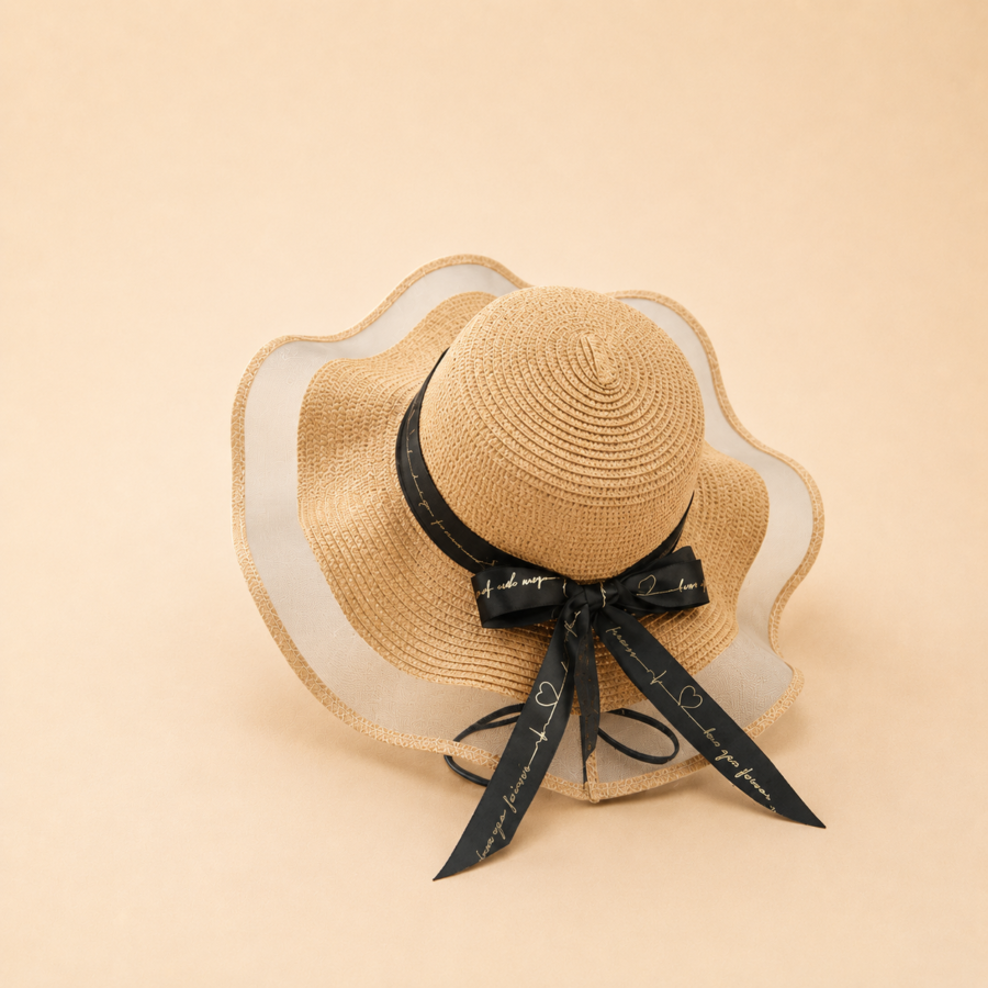 beach hat (brown)