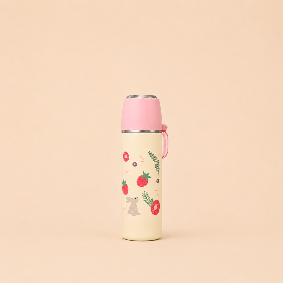 stainless thermos bottle