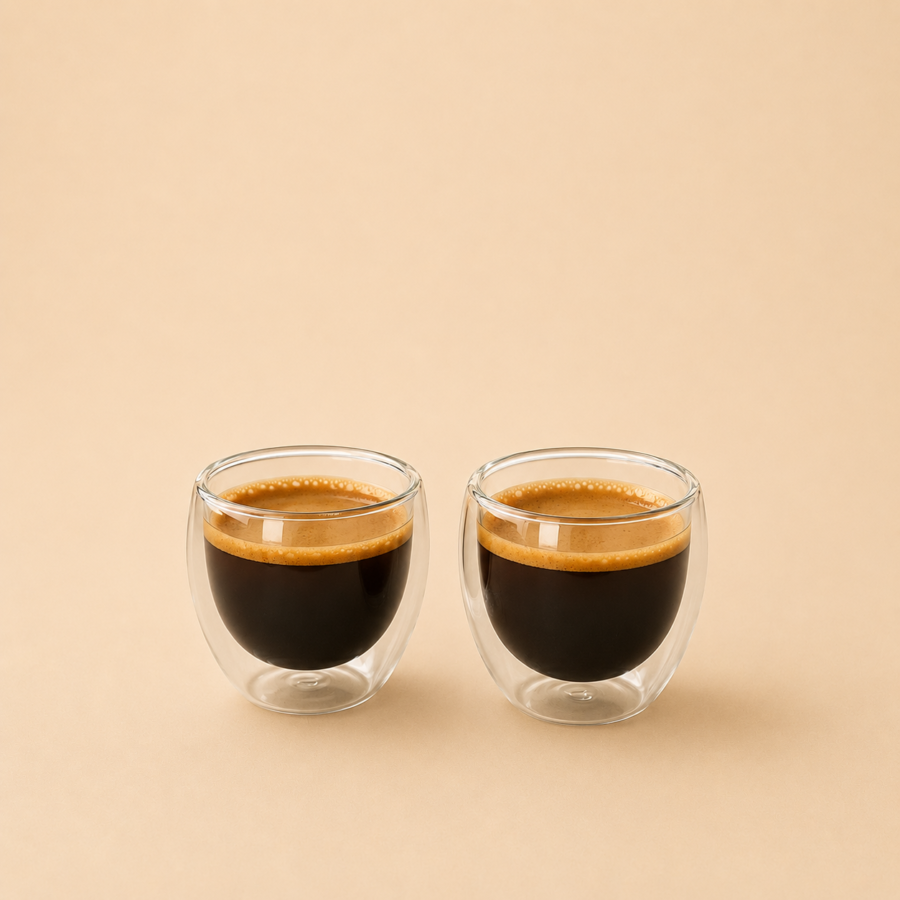 latte glass cup 200ml