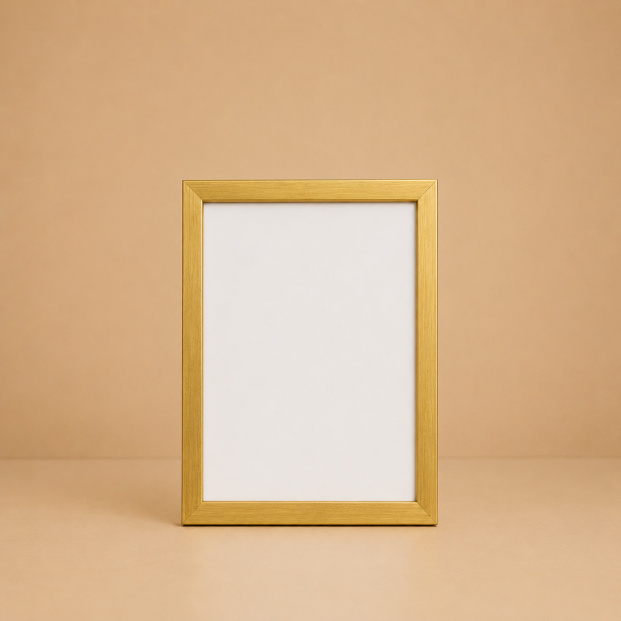 photo frame (gold)