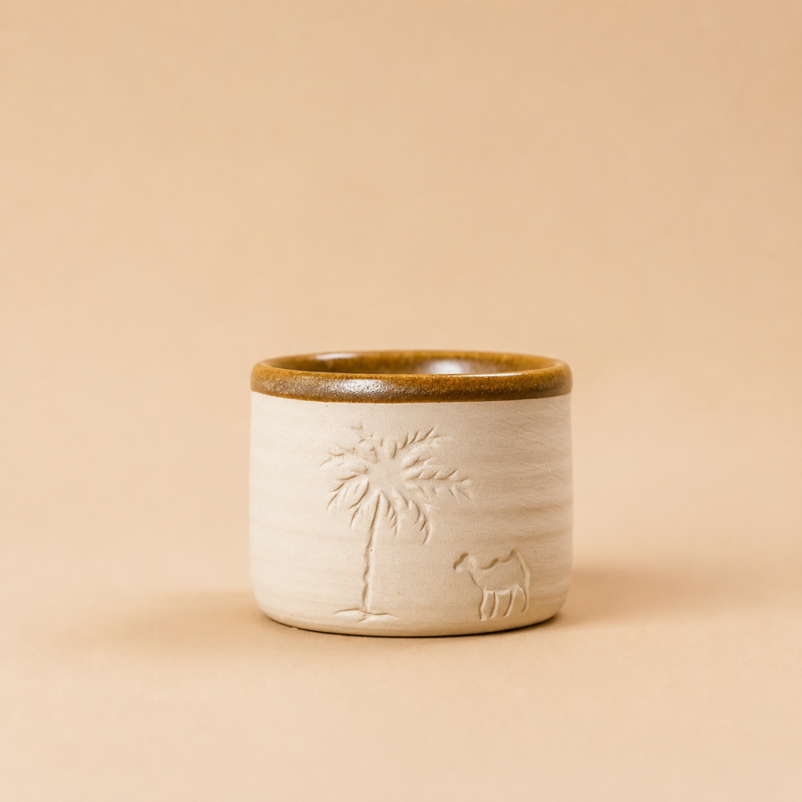 ceramic coffee cup arabic style 120 ml