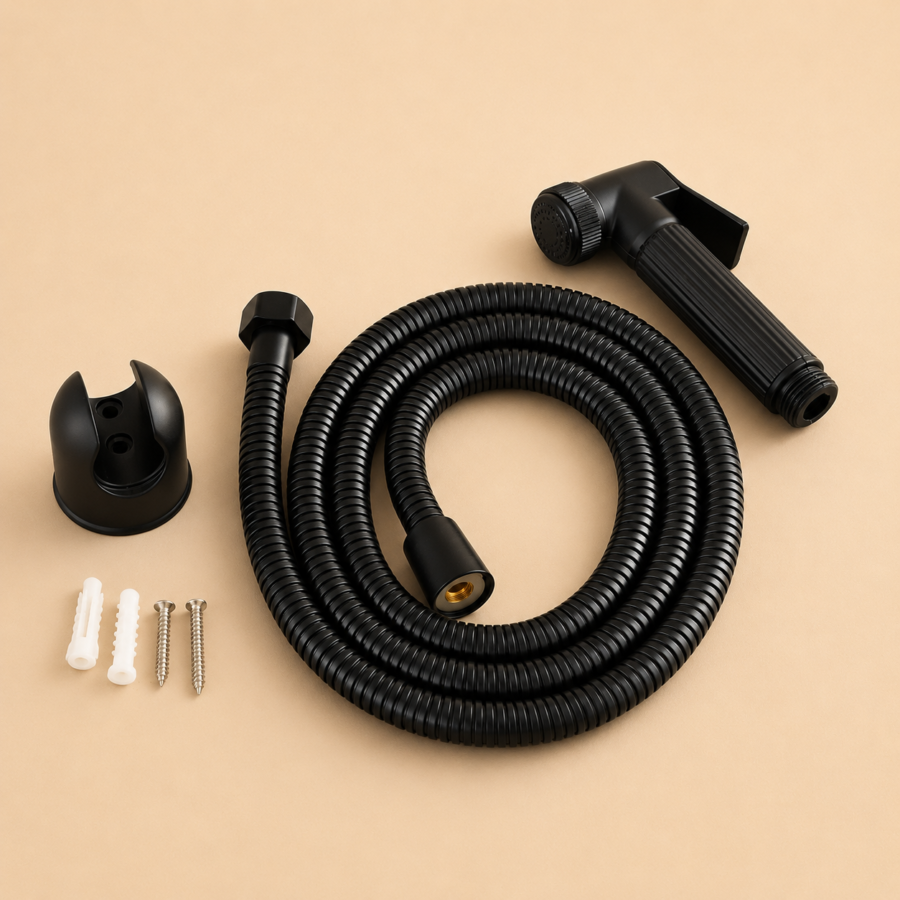 hand shower black