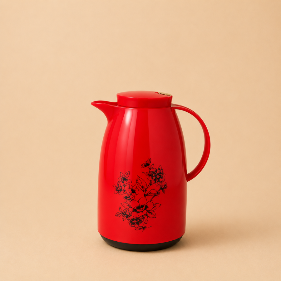 vacuum flask jan 1l (red)