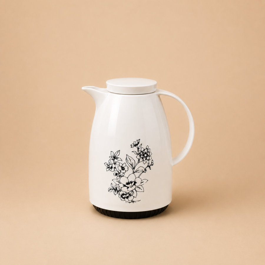 vacuum flask jan 1l ( white)