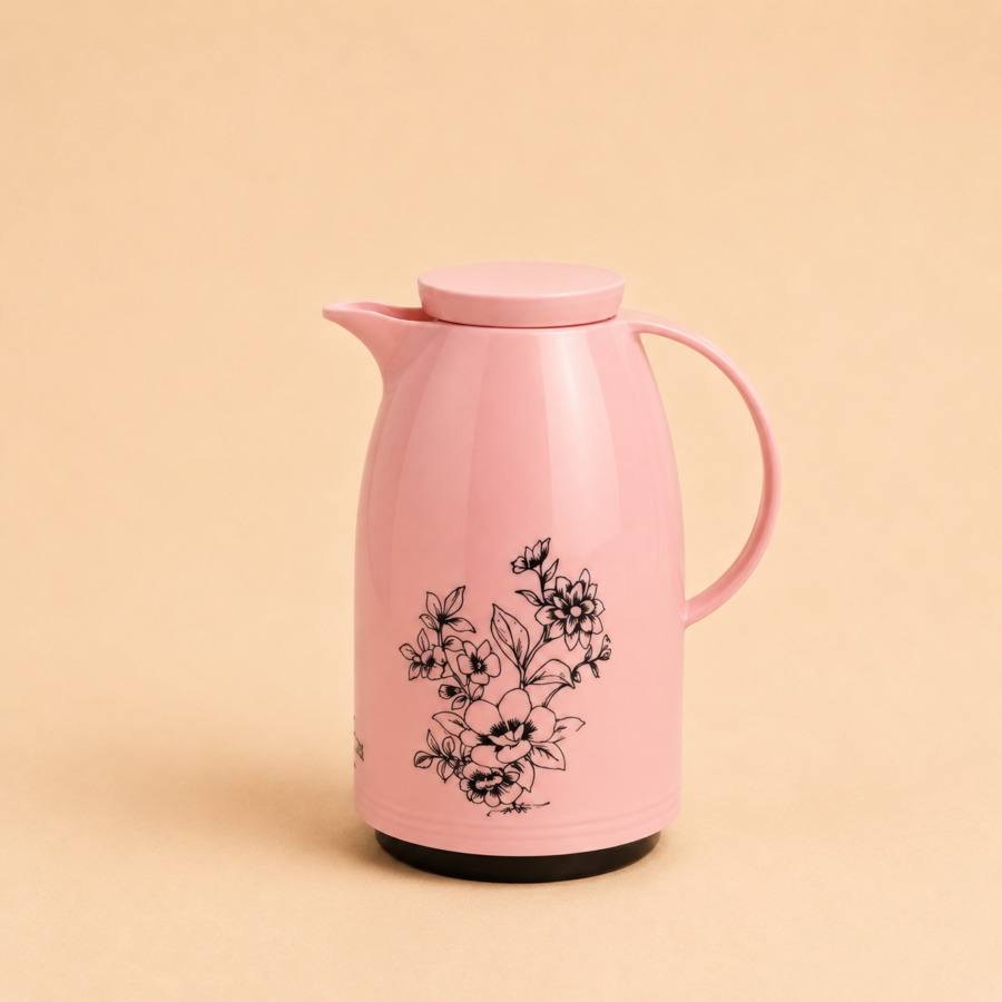 vacuum flask jan 1l (pink)