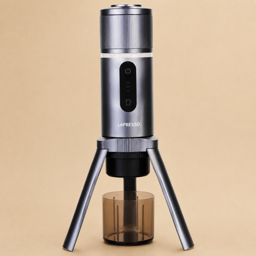 lepresso brewjet portable maker one touch grey