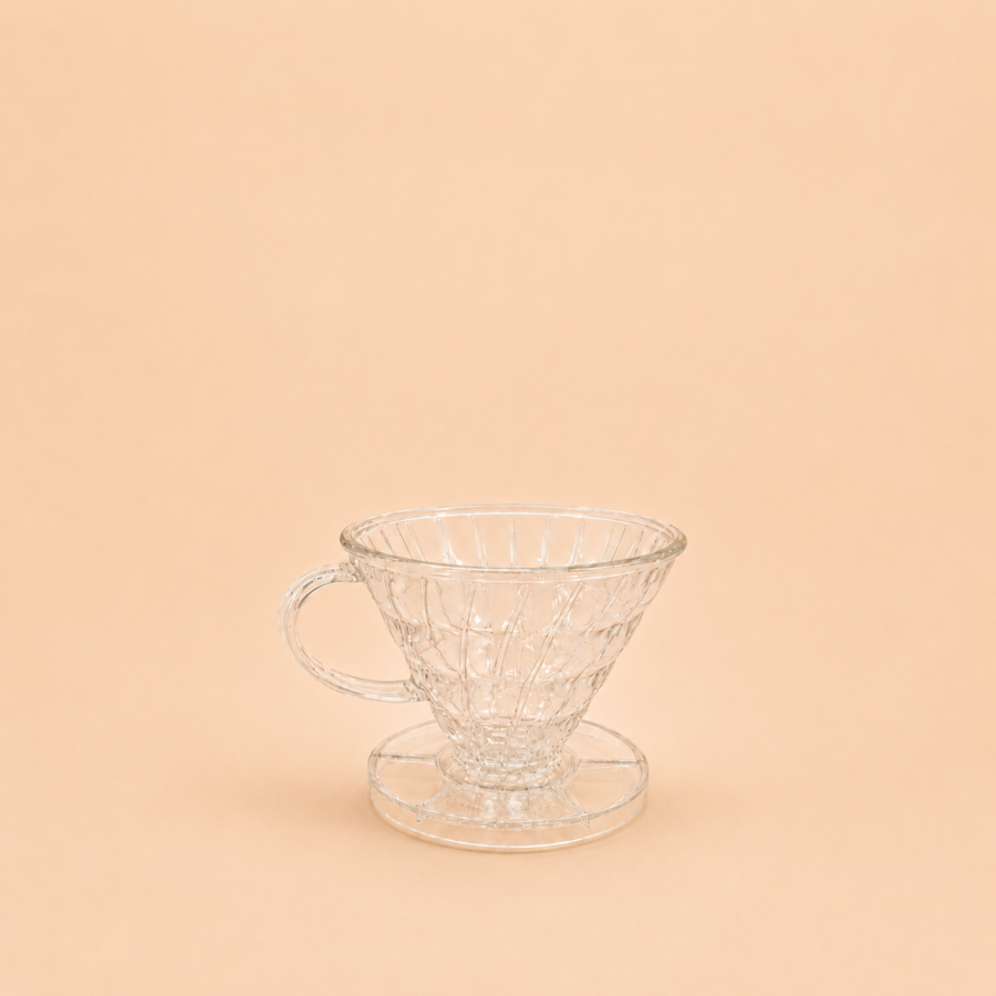 cone shaped coffee dripper cup white