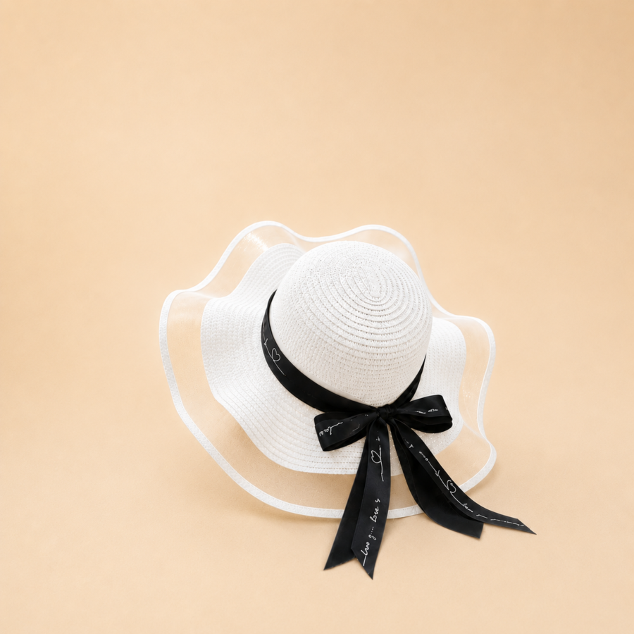 beach hat (white)