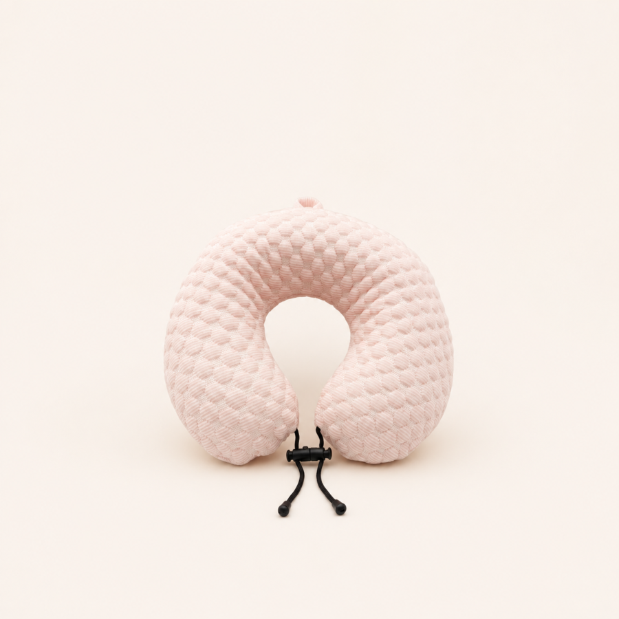 soft travel pillow (pink)