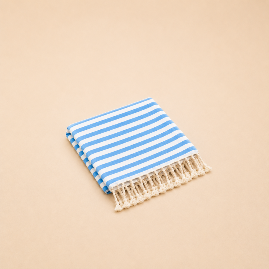 a cotton beach towel 1 turquoise