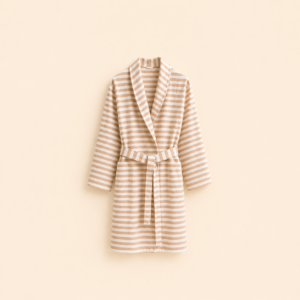 a cotton beach bathrobe 1 (beige)