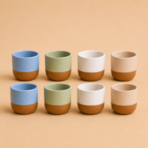 ceramic coarse pottery cup 4pcs set (copy)